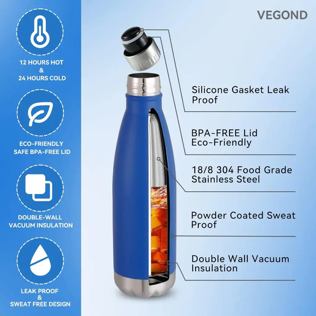 مطرة المينيوم xstrong 500ml