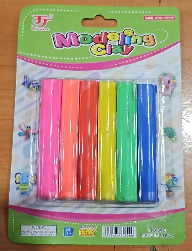 معجون على كرت 6 الوان 