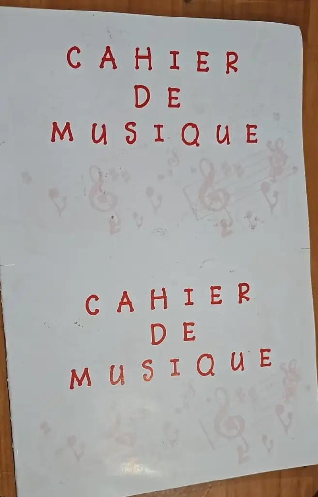 دفتر موسيقى كبير porshe