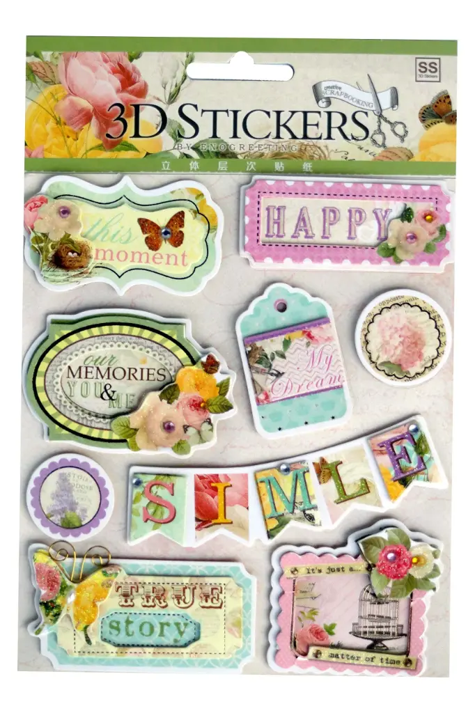 ستيكرز شكل  d3 Stickers