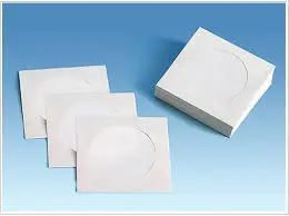 ظرف ابيض فتحة نايلون cd *50 paper pouch 