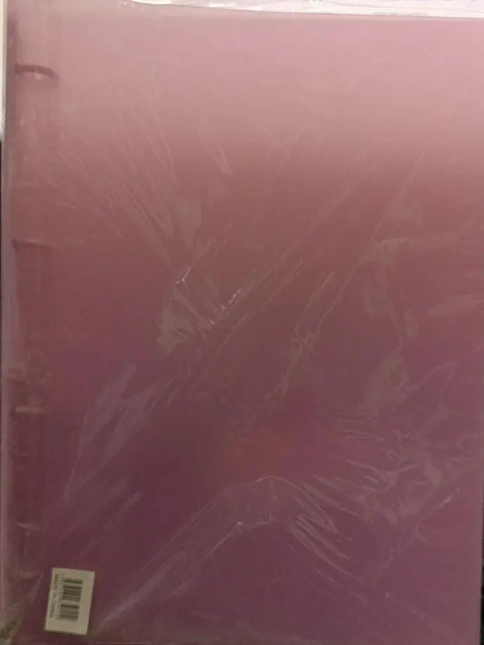 [W1644-40] فايل بلاستك 4 حلقات 