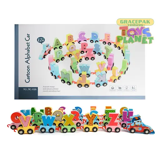  cartoon  ALPHABET CAR