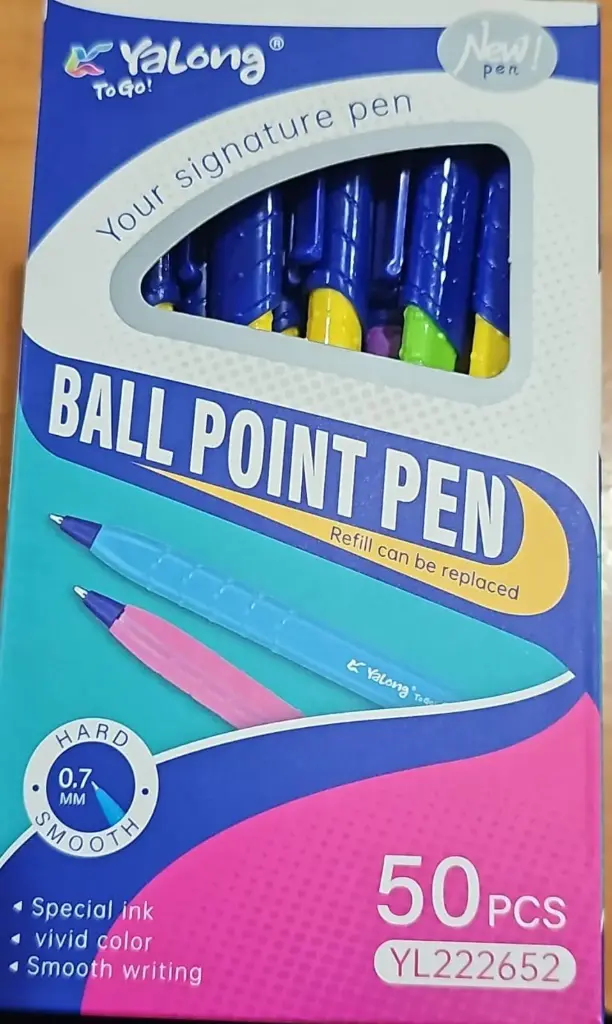 قلم حبر ازرق 0.7 Yalaong