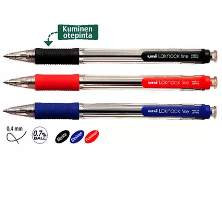 [SN-101/R] قلم حبر كبس احمر 