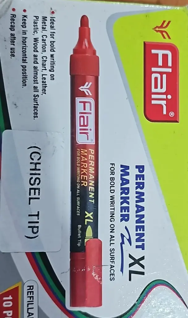 [MARKER/BK] قلم ماركر اسود مبروم