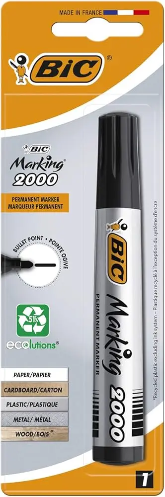 قلم ماركر اسود bic