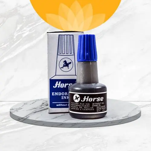 حبر ستمبا أزرق HORSE