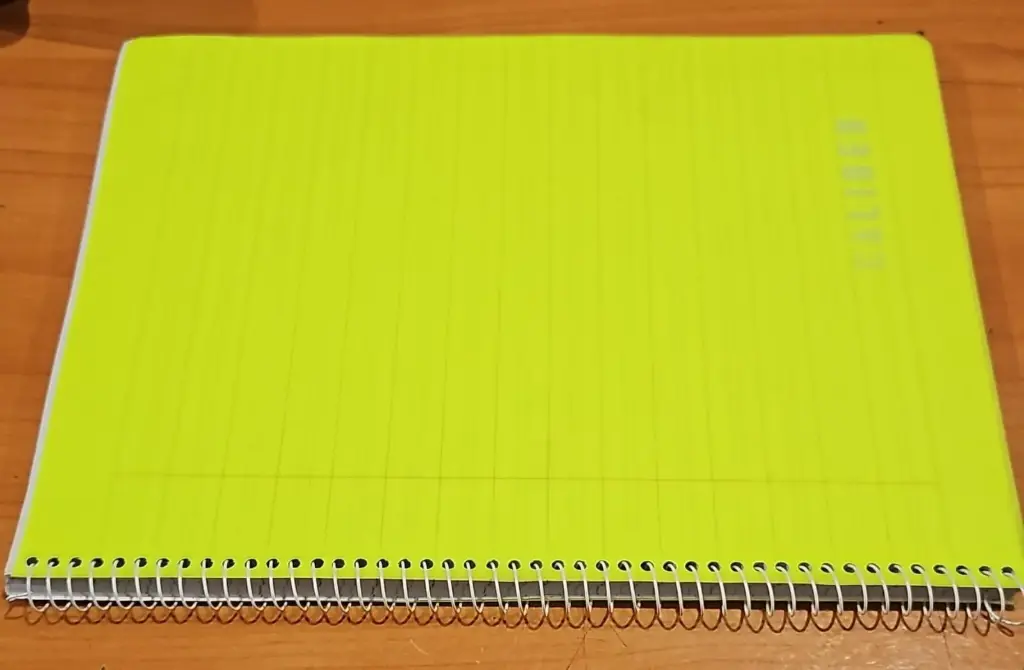 [2024-96R-E] دفتر جامعي رسور بلاستك 96 ورقة اكليزي