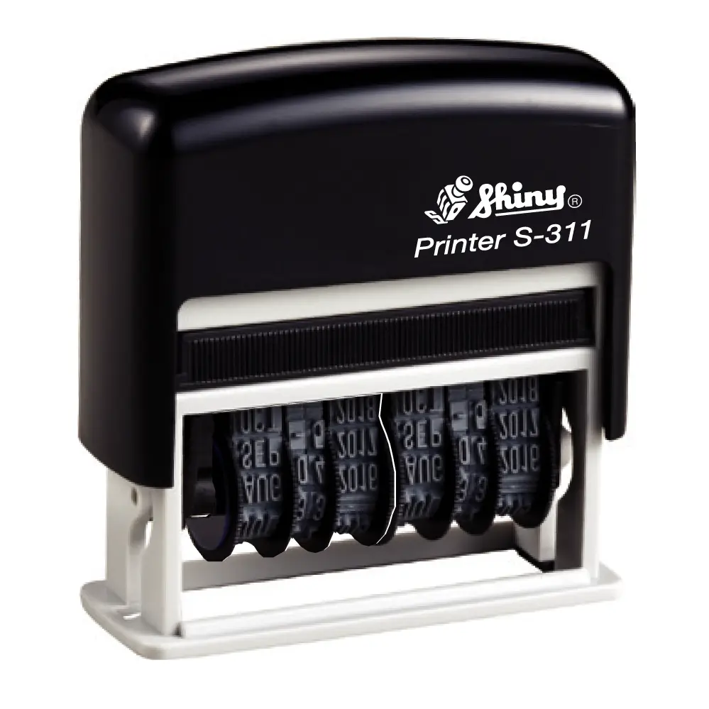 Shiny ختم تاريخ دوبل اجنبي عكرت اوتوماتيك 