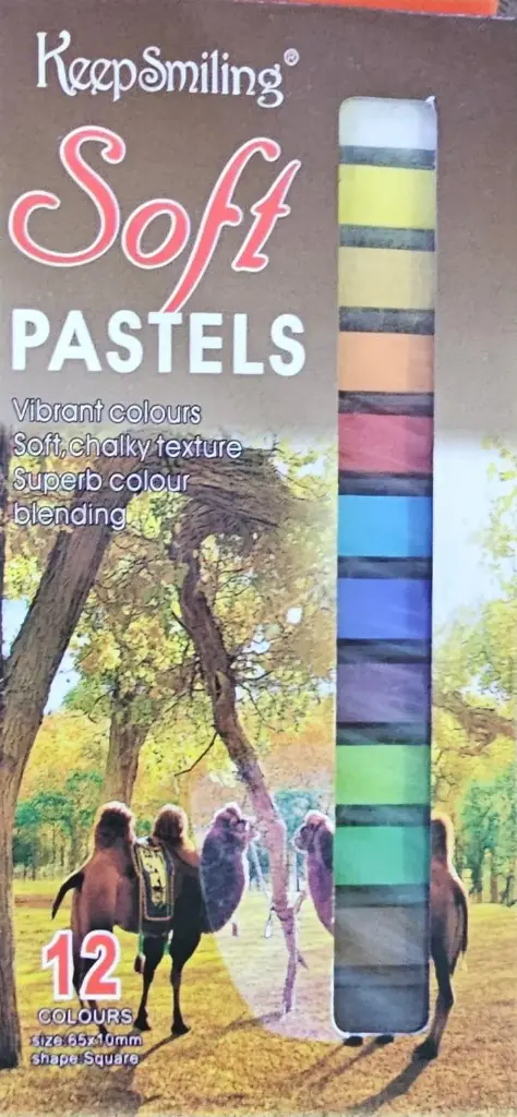[HS3012] Soft pastels - 12pc تلوين طبشور 