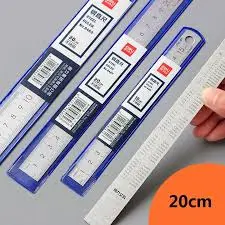 steel straight ruler 15cm مسطرة حديد
