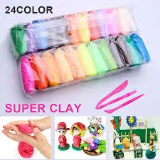 [CT-12-1012 6972408711014 hs-4691] Super Light Clay سلايم مخدة*12