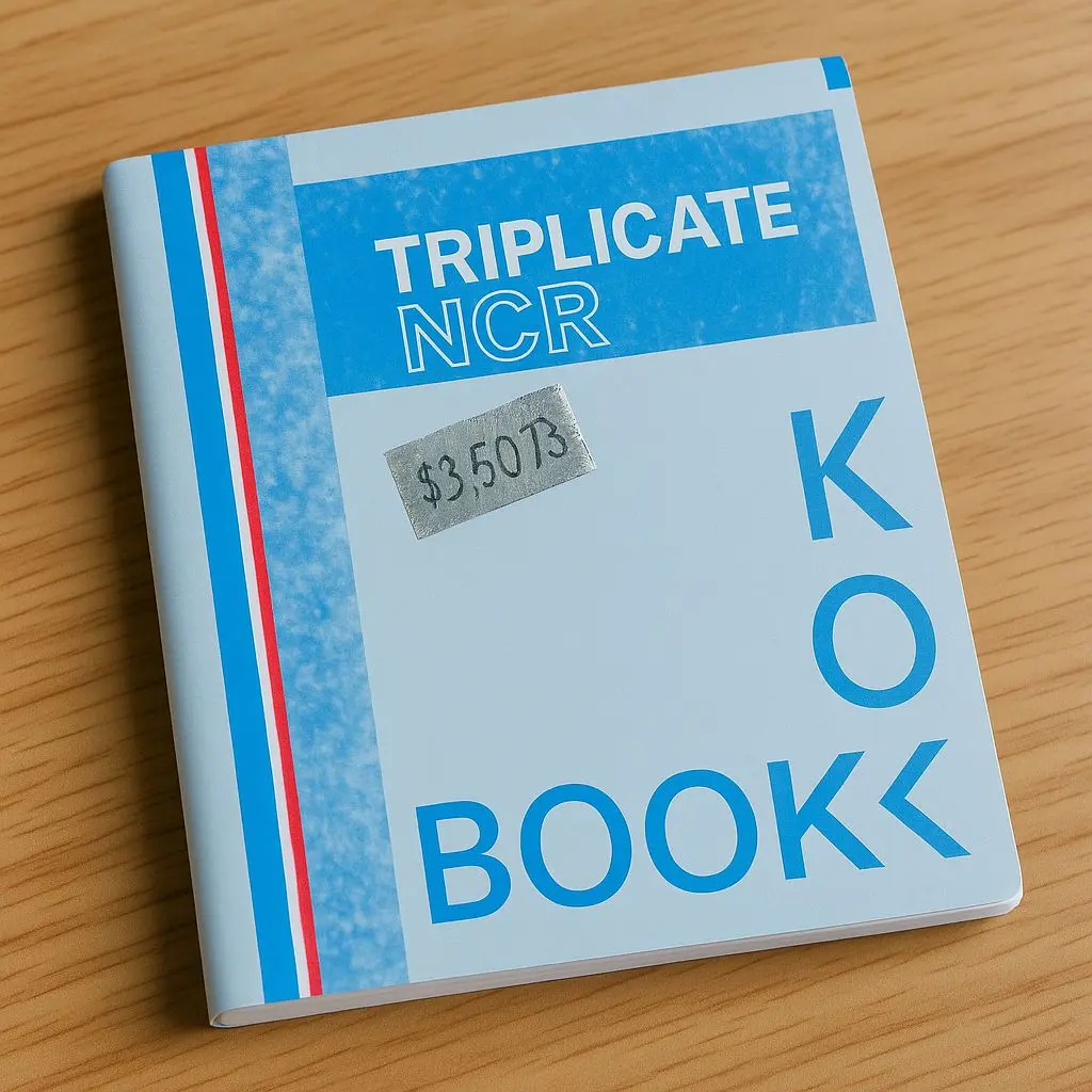 Triplicate Book 100sh دفتر تربليكيت صغير 3 نسخات