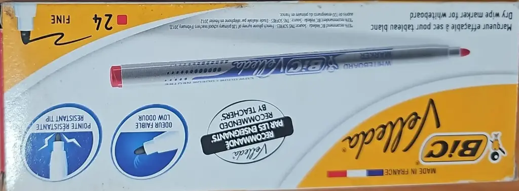 WHITE BOARD PEN RED قلم لوح احمر BIC