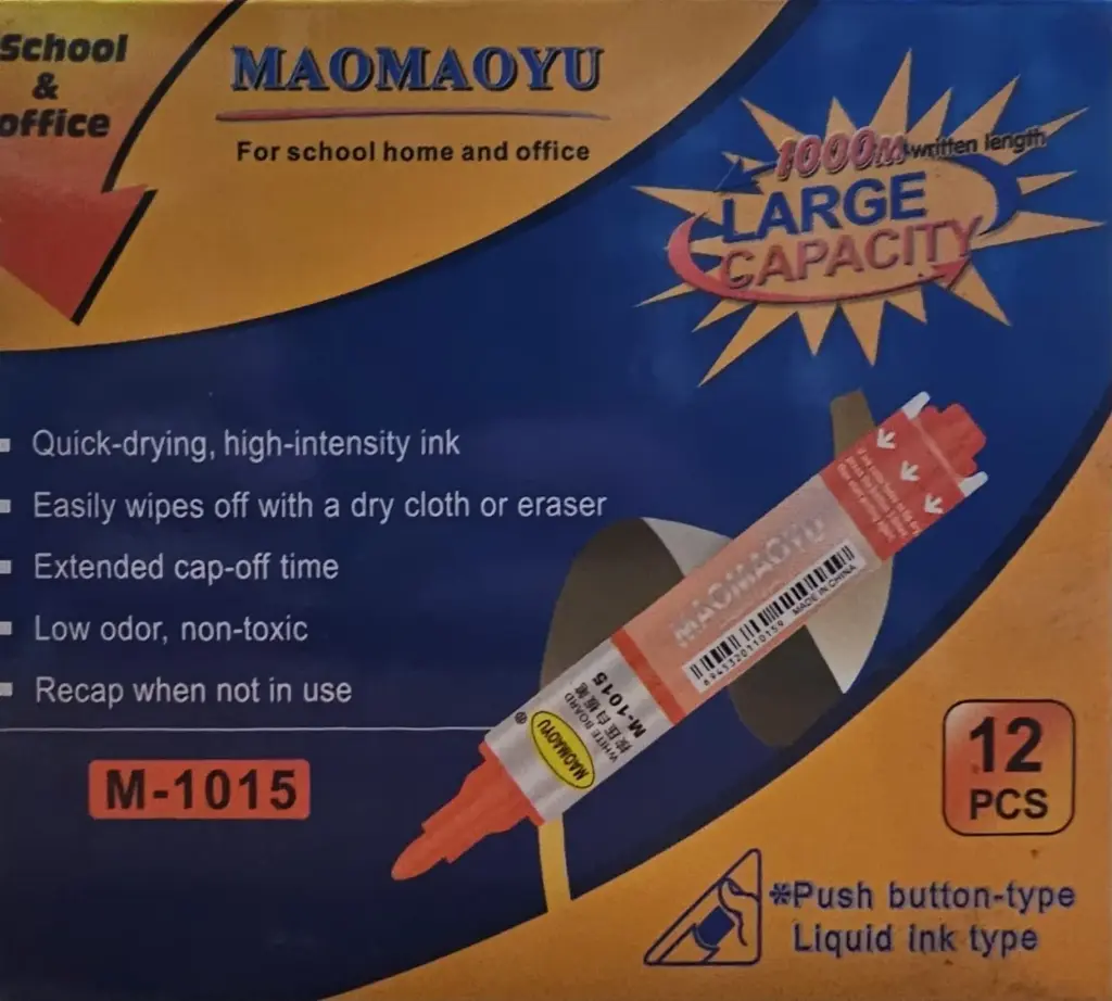 [158799] WhiteBoard Marker fiber قلم لوح اسود