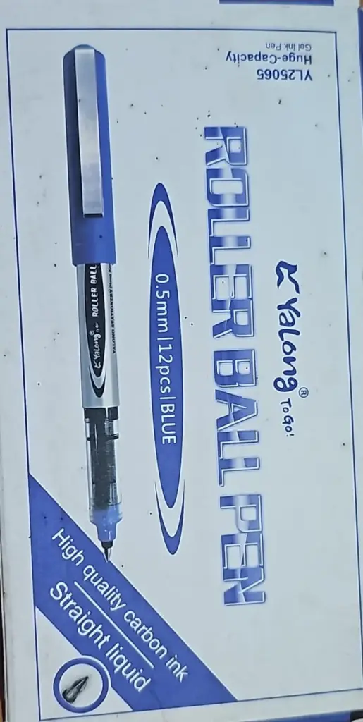 0.5mm قلم حبر ازرق