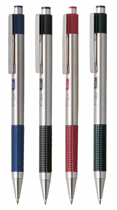 0.7mm قلم حبر ازرق كبس 