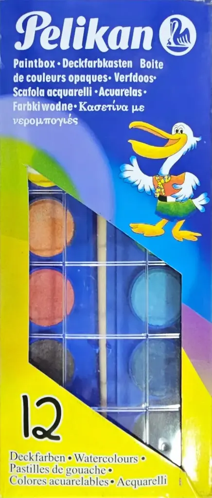 12pc - تلوين حجر مع ريشة 