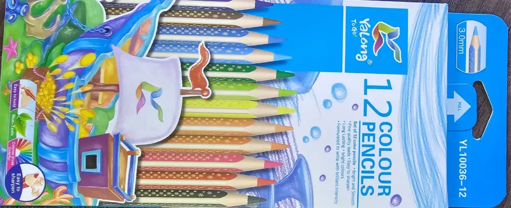 [YL10036-12] 12pc - تلوين خشب