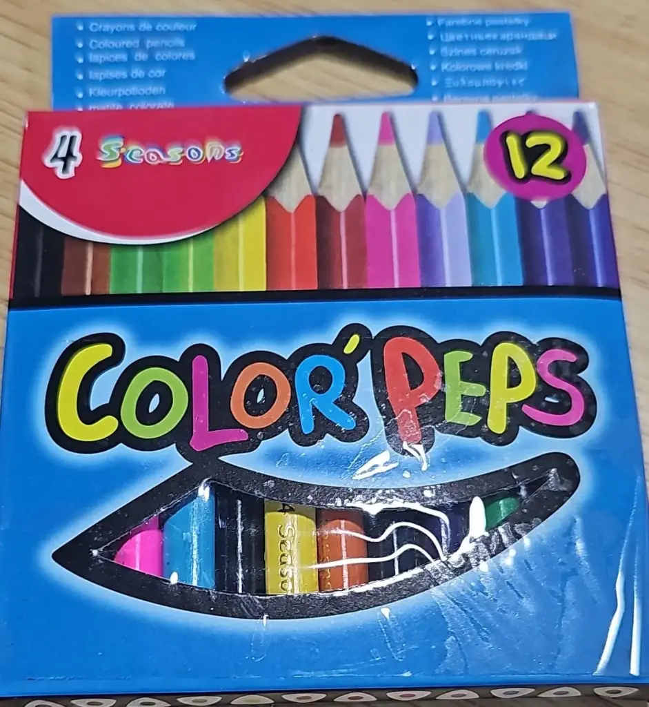 12pc - تلوين خشب قصير 