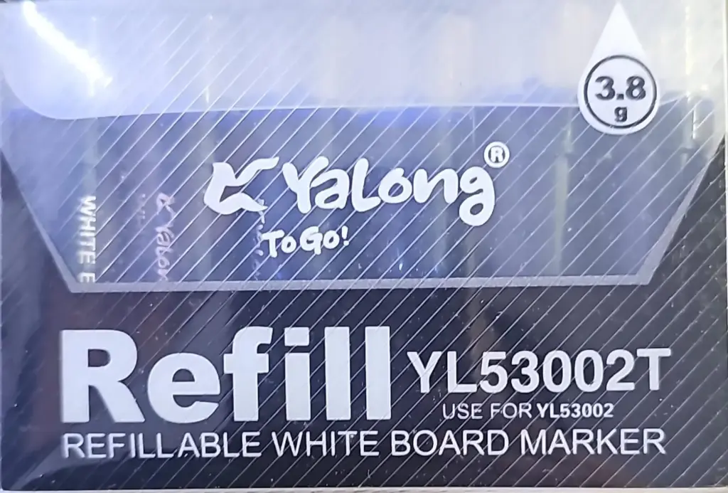 3.8g خرطوشة قلم لوح اسود 