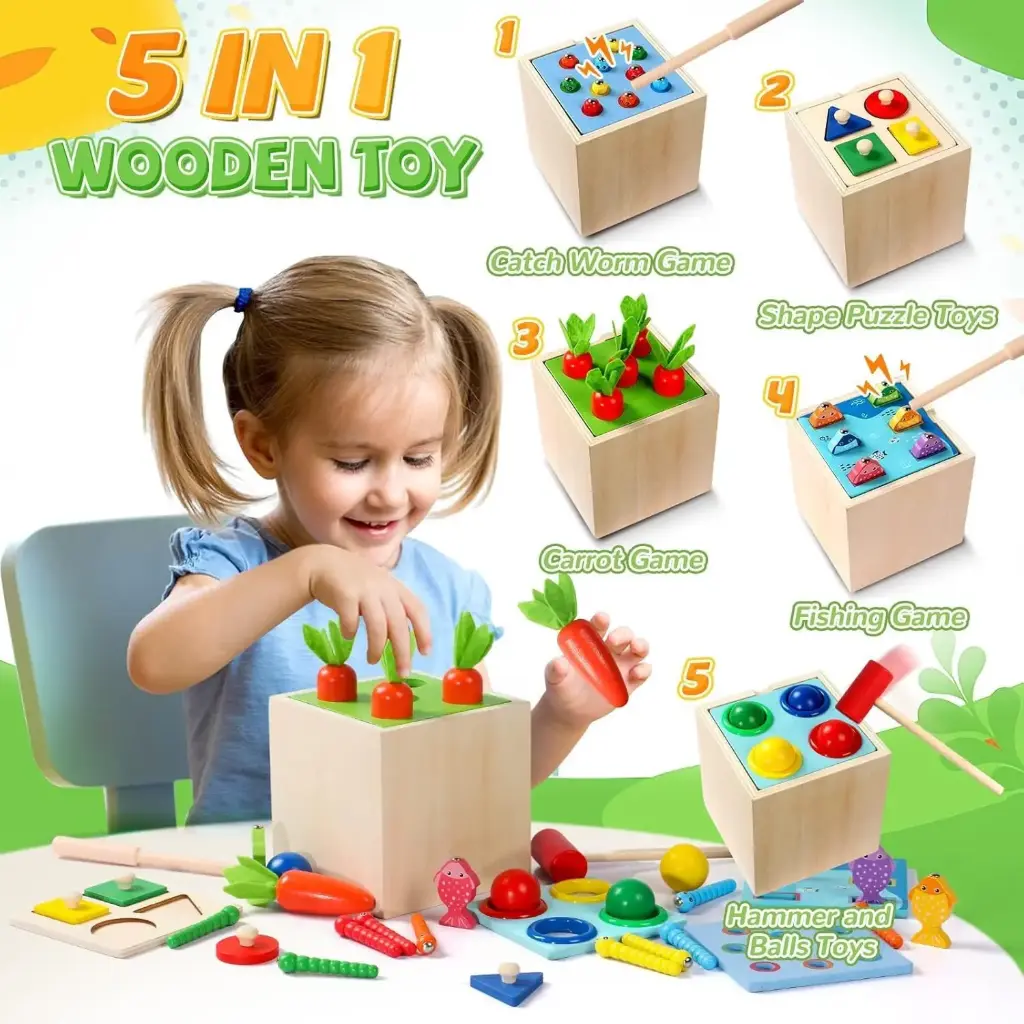 5 In 1 Learning Toy 204-18
