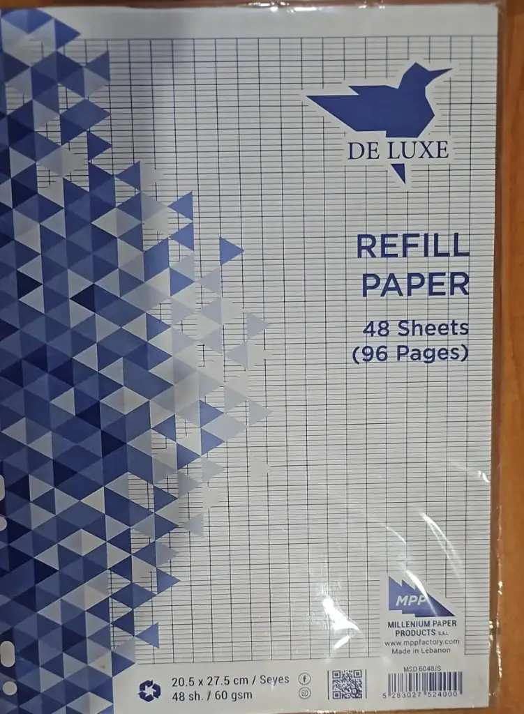 [6048/S] 60g ورق كلاسير مربع///