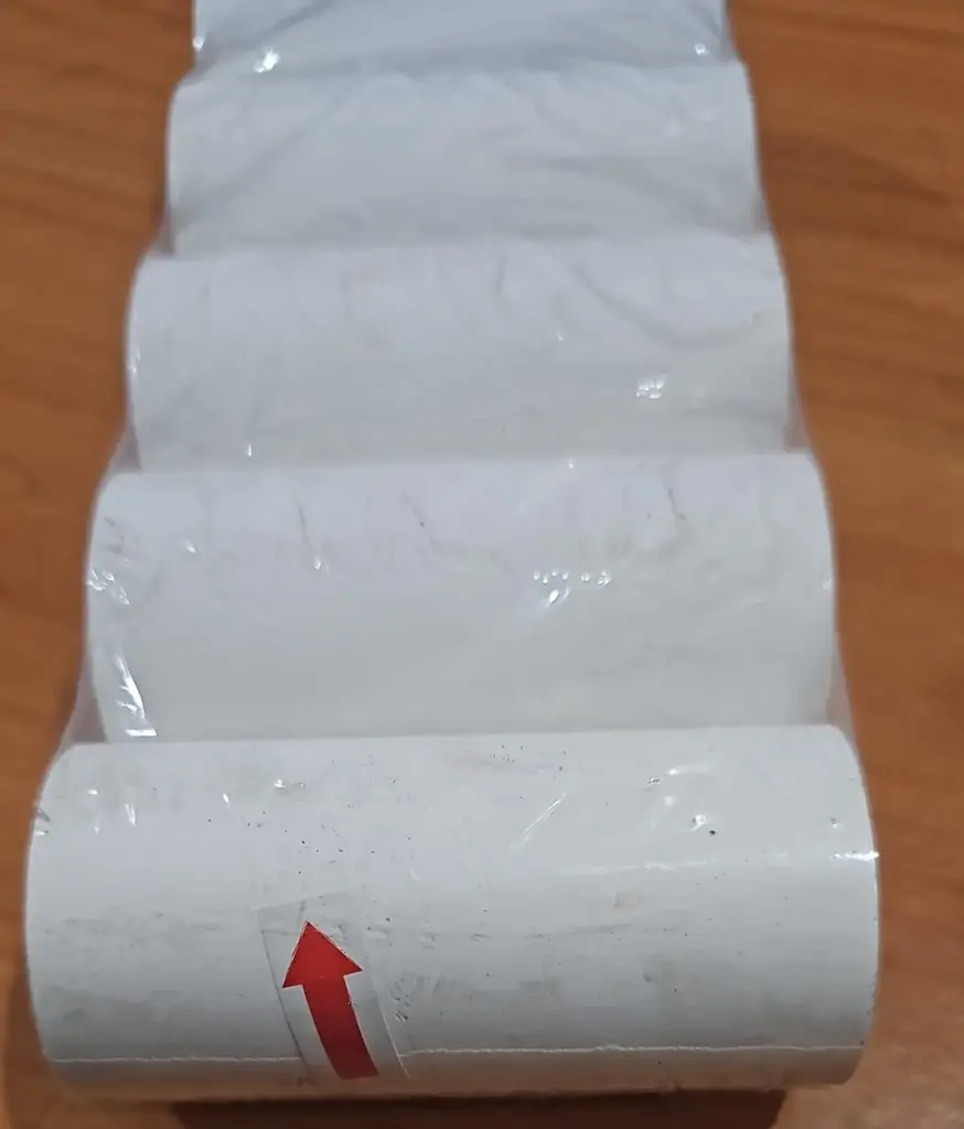 8cm رول حراري رفيع عرض 