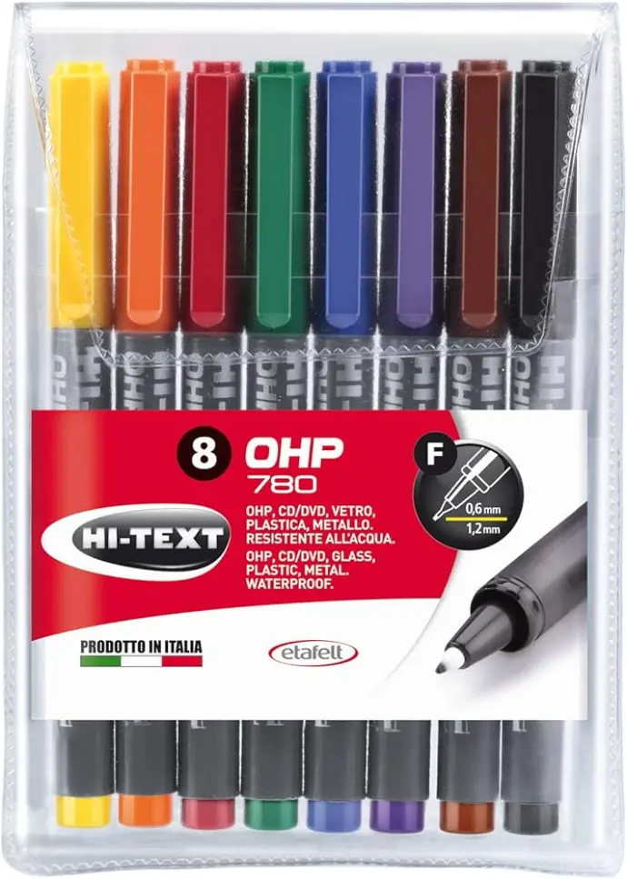 [20780] 8colors - 0.6mm CD/DVD علبة قلم ماركر 