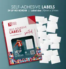 A4 Laser Glossy Labels diam 4 cm x 24///