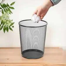   سلة مهملات شبك 