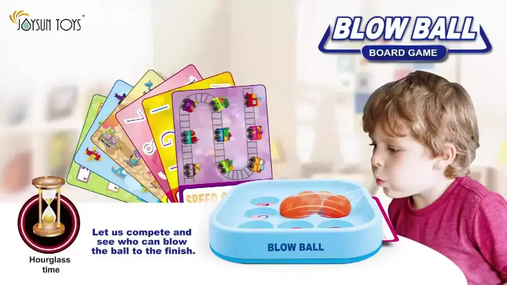 BLOW BALL BOARD GAME