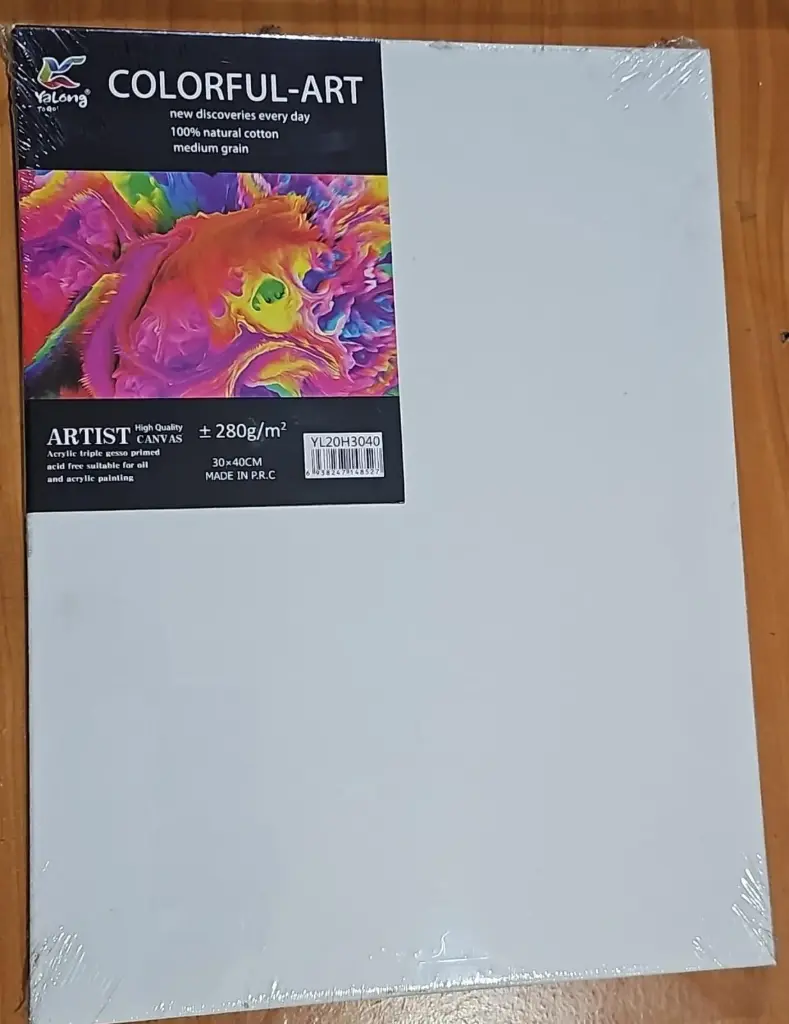 canvas with painting 30*40 كانفا