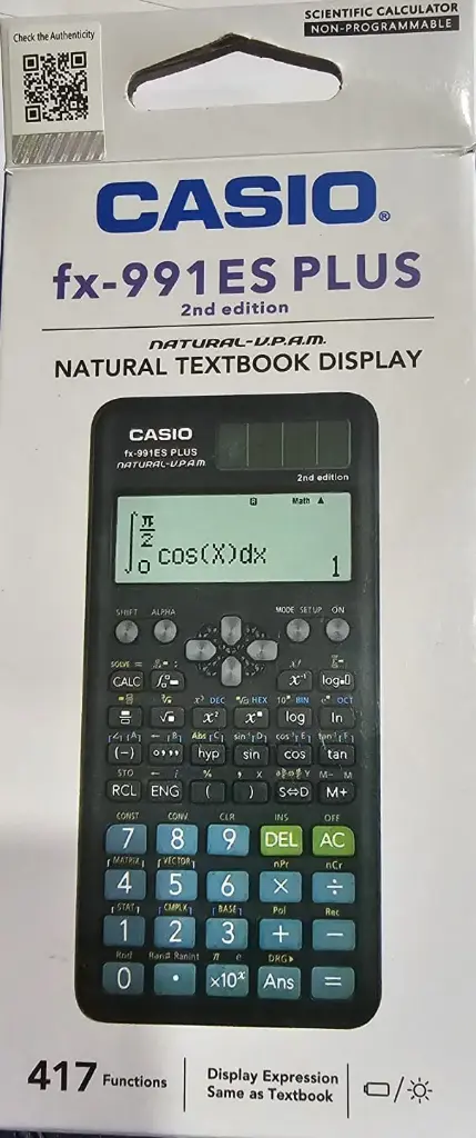 [FX-991ES PLUS*-1] Casio 2END fx991 الة حاسبة اصلي