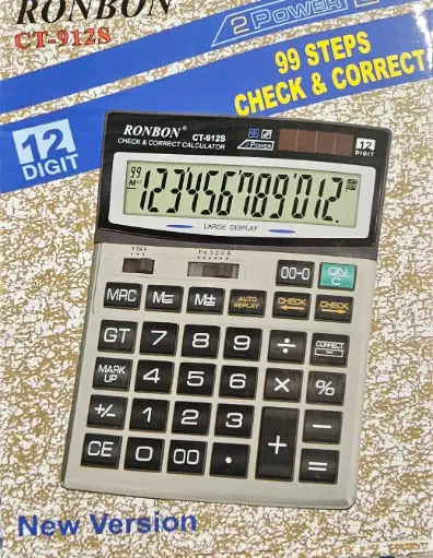 Citizen 12dgt الة حاسبة