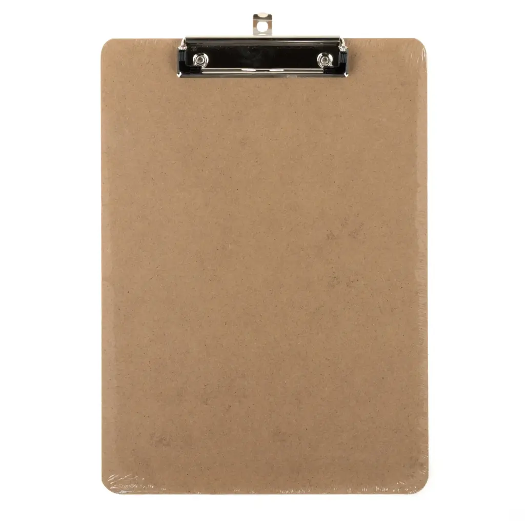ClipBoard A3 لوحة خشب مع ملقط 