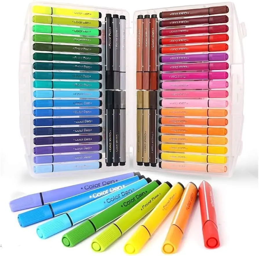 [YL18030-12] Colored Traingle Pen 0.3mm - 12colors 