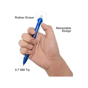 Erasable pen 0.7mm قلم بمحي ازرق