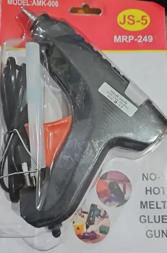 مسدس غراء 110-240 فولت، 60 واط، شمعة وسطى فردية