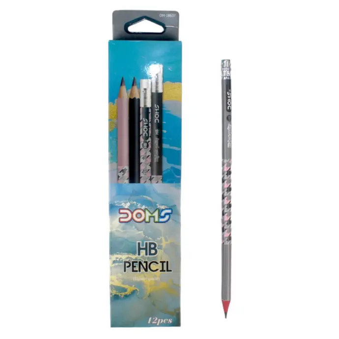HB PENCIL 12 PCS قلم رصاص