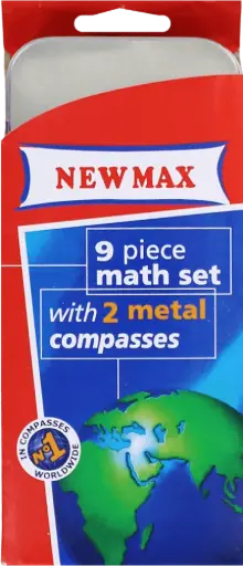 [CP-0002] MATH SET NEW MAX علبة هندسة