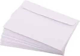 pc*50 - 114*162 ظرف ابيض مربع 