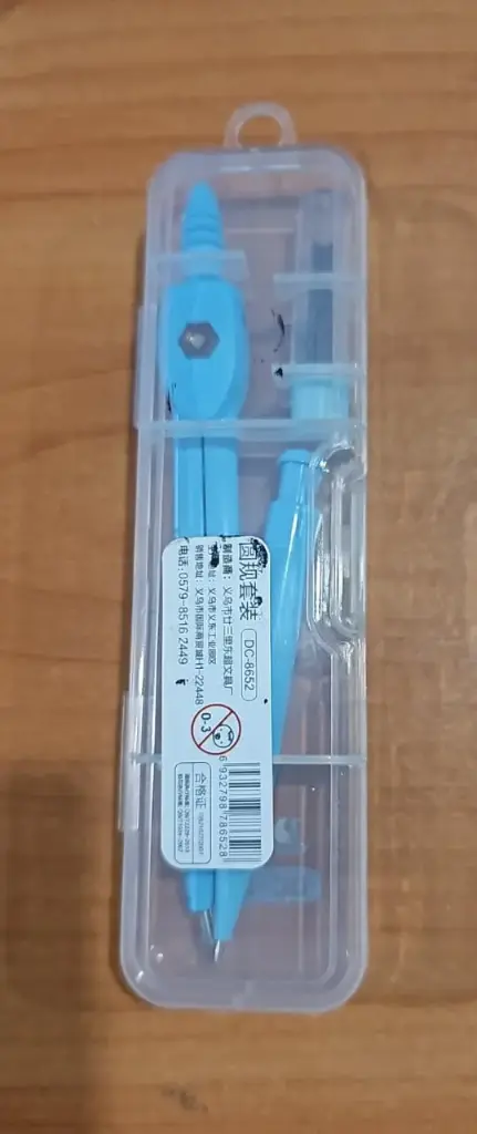 Plastic compass بيكار بلاستيك كبس(رصاص) 