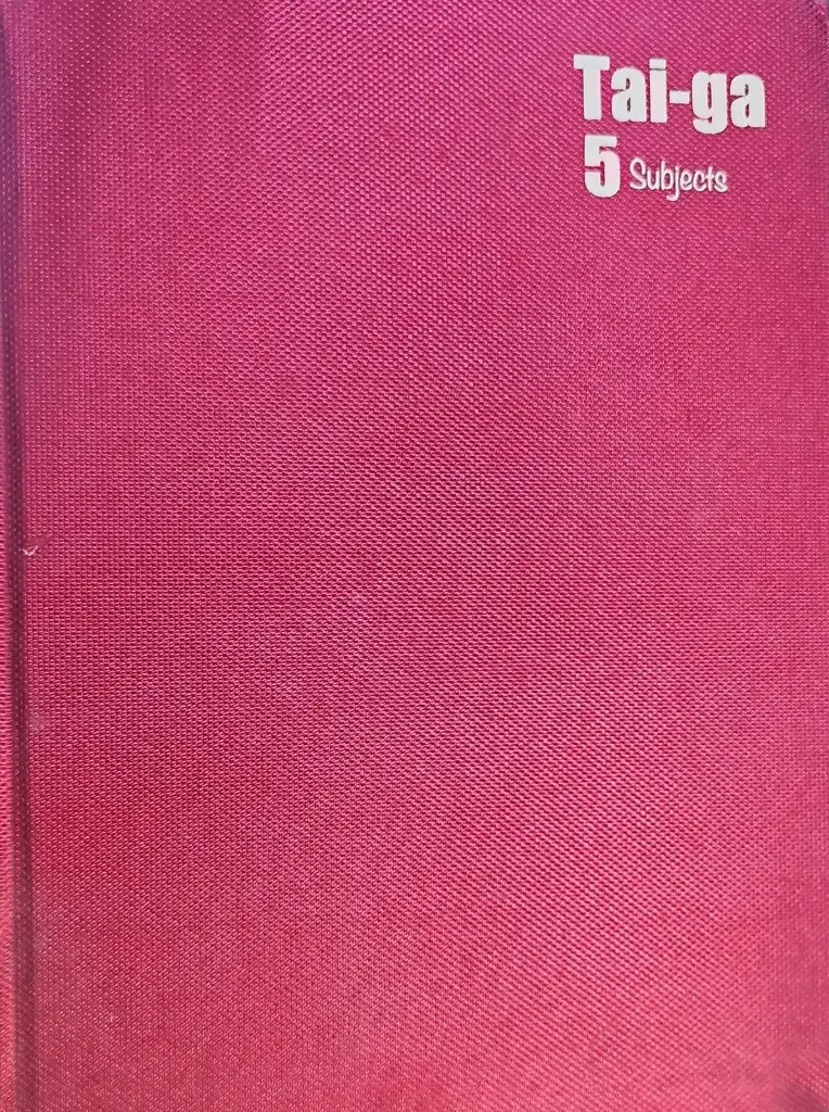 HARD COVER دفتر 5 مواضيع مربع مجلد 144 ورقة %