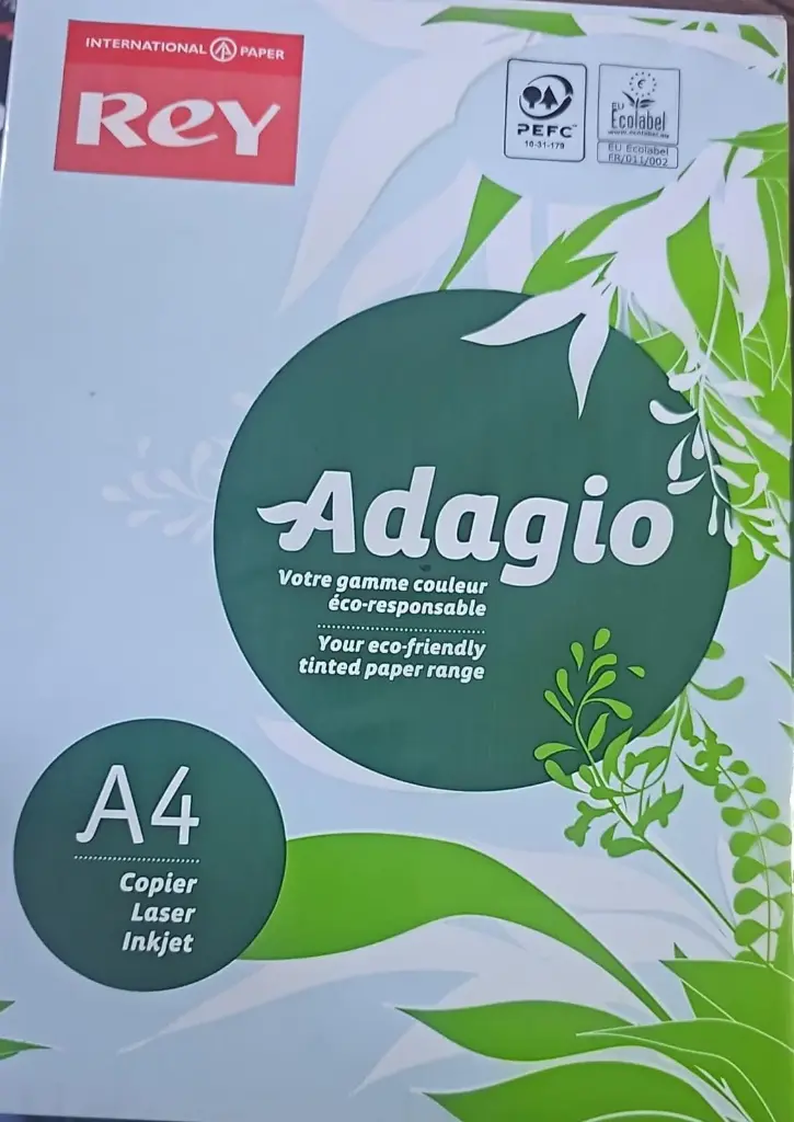 ورق ملون A4 80gsm 500 ADAGIO