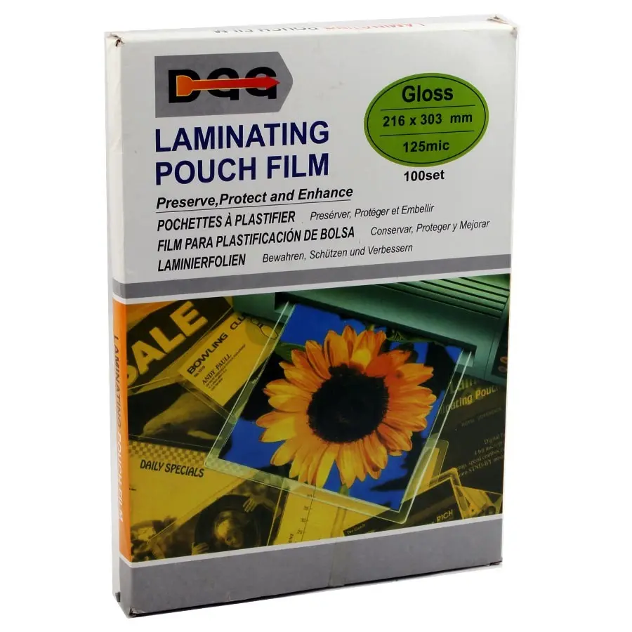 [LAM125A4] 100sh - 125mic A4 تجليد حراري 