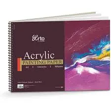 ACRYLIC COLOUR دفتر رسم 