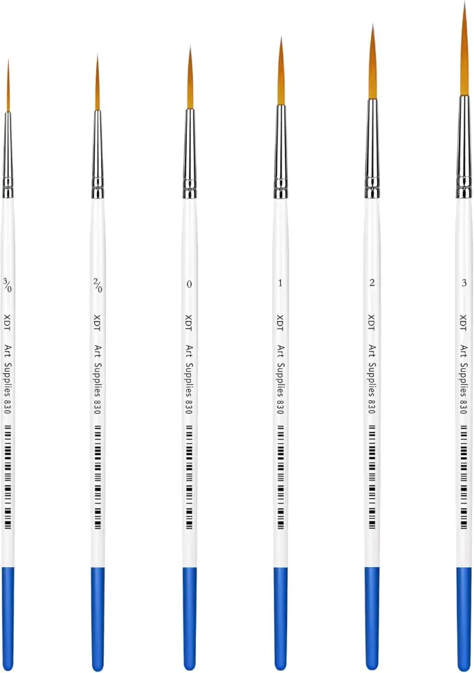 ريشة رسم قياس 8