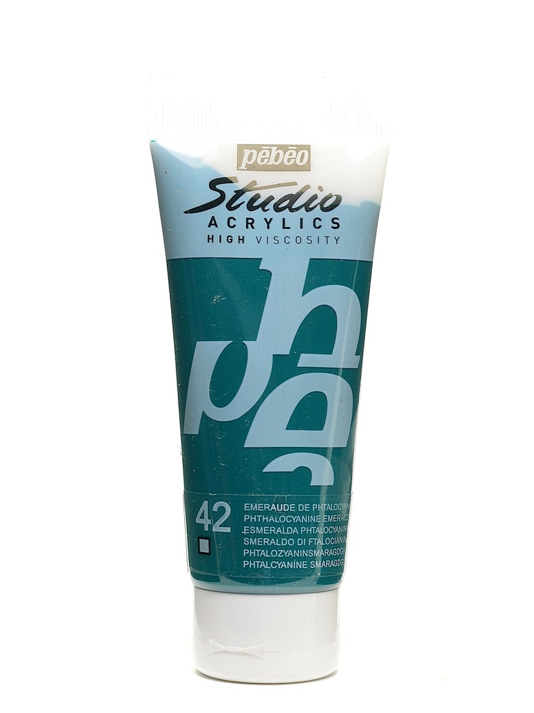 Pebeo Studio Acrylic Paint 100 Ml Phthalocyanine Green